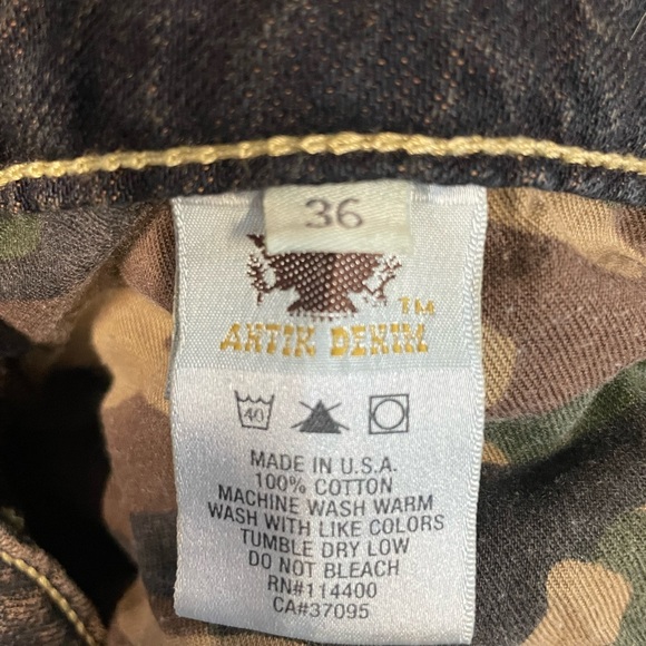 Men’s Antik Denim Jeans - Picture 4 of 4